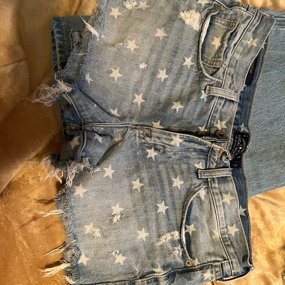 Lucky brand cut offs